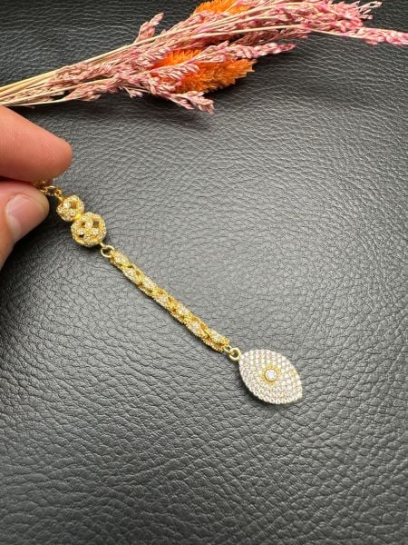 Özel Tasarım  Diamond Serisi Gümüş Püskül