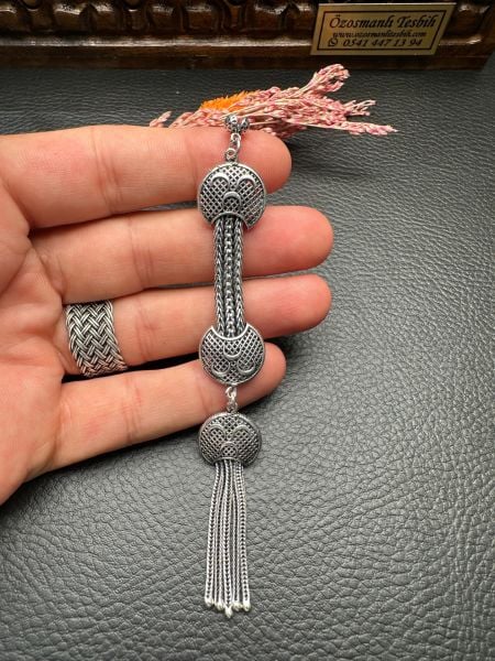 Özel Tasarım  Gümüş Püskül