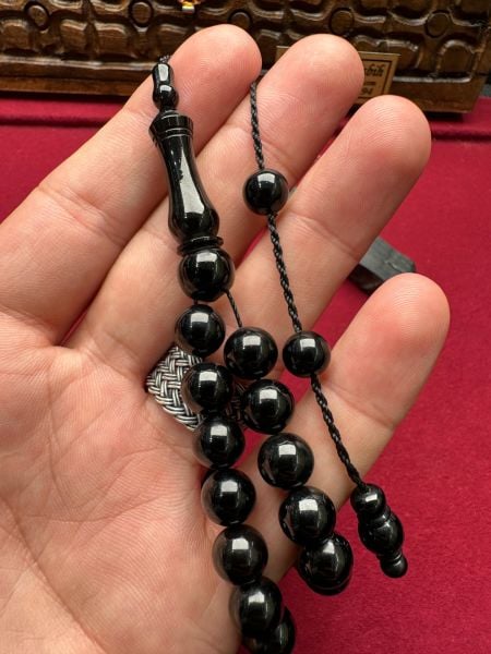 Küre Model Sade Erzurum Oltu taşı Tesbih