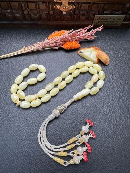 Rus Kaya Damla Kehribar Tesbih