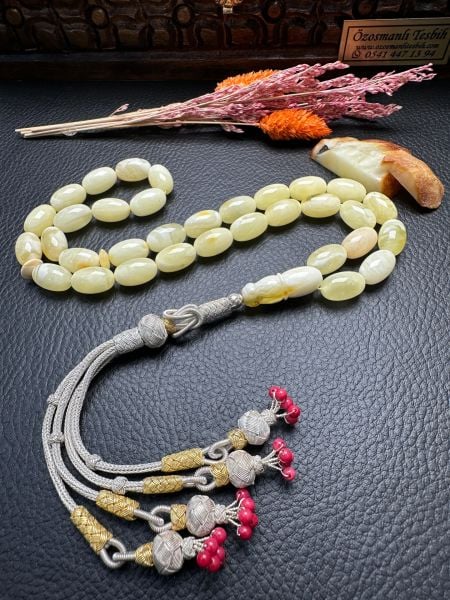 Rus Kaya Damla Kehribar Tesbih