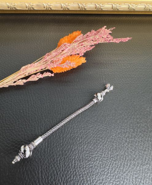 Özel Taraftar Tasarım Mineli Gümüş Püskül