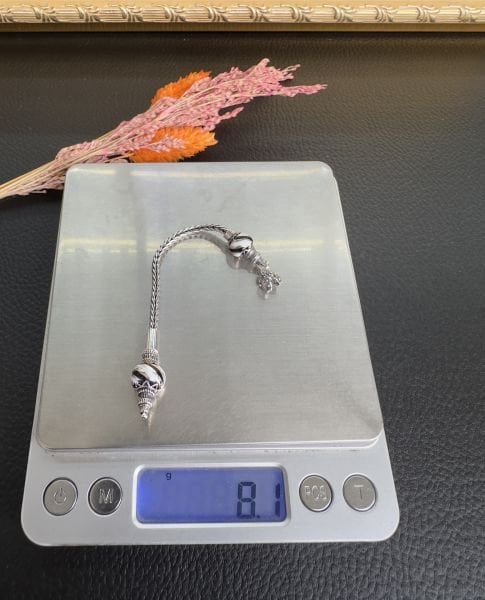 Özel Taraftar Tasarım Mineli Gümüş Püskül