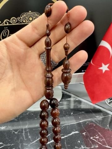Armudi Model Jumbo Boy Yılan Ağacı Tesbih