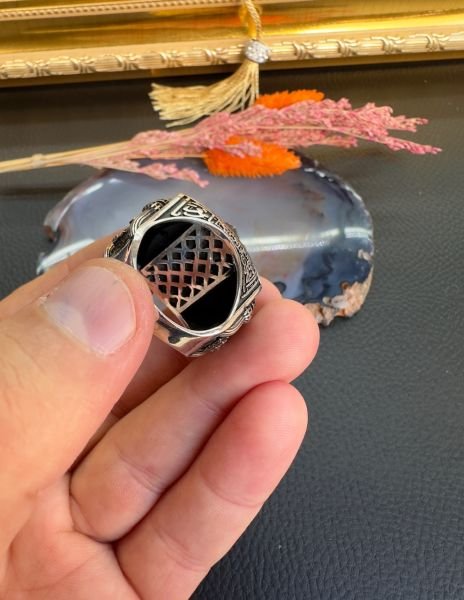 Kubbe Model Gümüş Yüzük