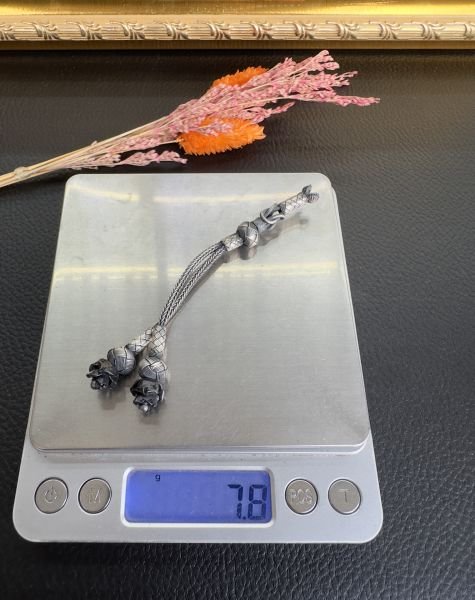 Özel Gül Tasarım İkili Kazaz Püskül