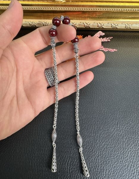 Küre Model Zaza Sıkma Kehribar Tesbih