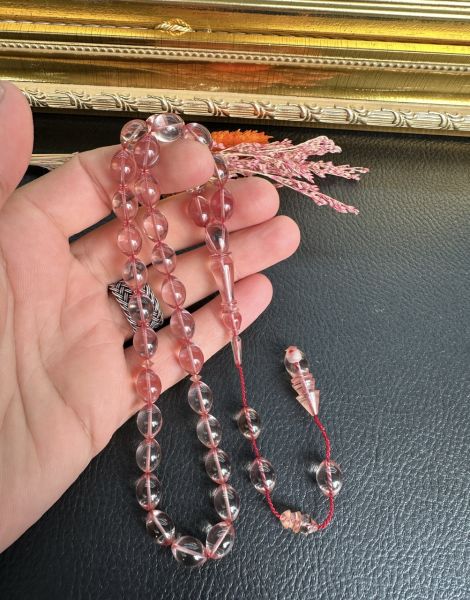 Beyzi Model Ateş Kehribar Tesbih