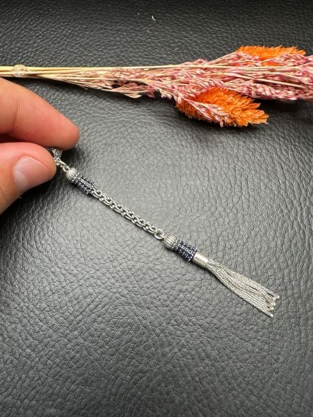 Özel Tasarım Diamond Tasarım Gümüş Püskül