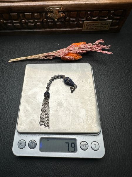Özel Tasarım Diamond Tasarım Gümüş Püskül