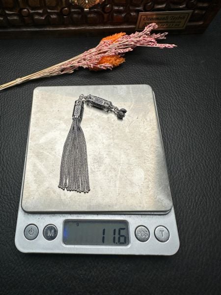 Özel Tasarım Diamond Tasarım Gümüş Püskül