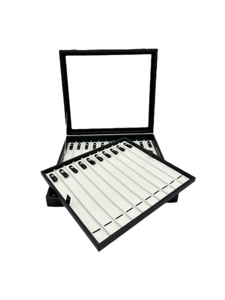 Özel Tasarım Camlı 21’li Tesbih Kutusu