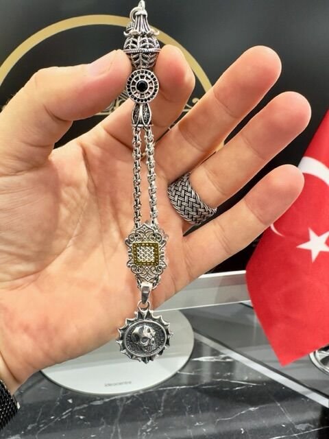 Kurukafa Model 925 Ayar Gümüş Püskül