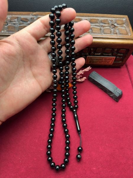 Küre Model 99'luk Sade Erzurum Oltu Taşı Tesbih