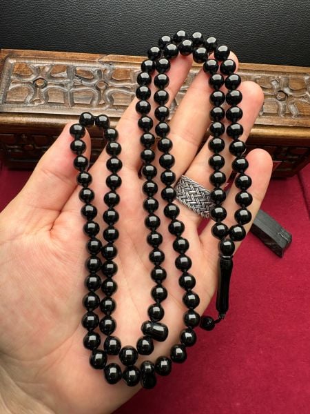 Küre Model 99'luk Sade Erzurum Oltu Taşı Tesbih