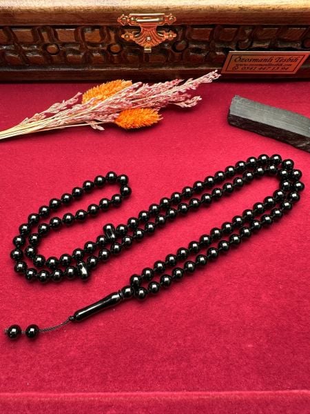 Küre Model 99'luk Sade Erzurum Oltu Taşı Tesbih