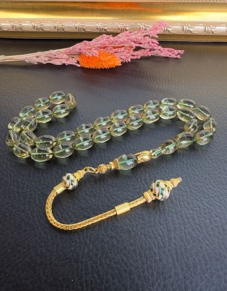 Yakup Kara Badem Model Zar Kehribar Tesbih