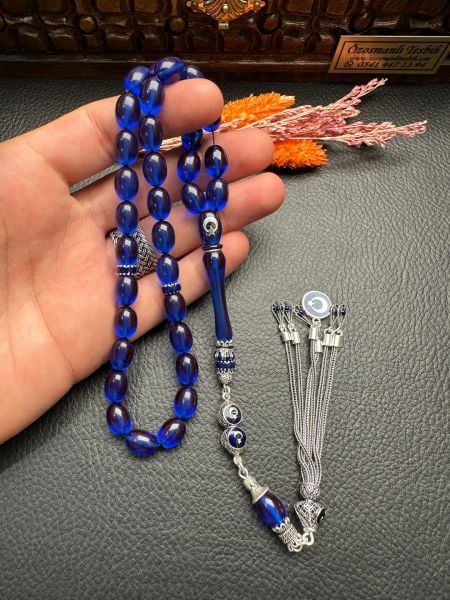 Kapsül Model Ateş Kehribar Tesbih