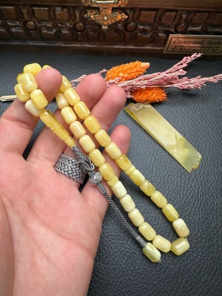 Rus Kaya Damla Kehribar Tesbih