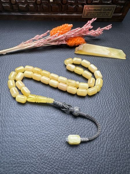 Rus Kaya Damla Kehribar Tesbih