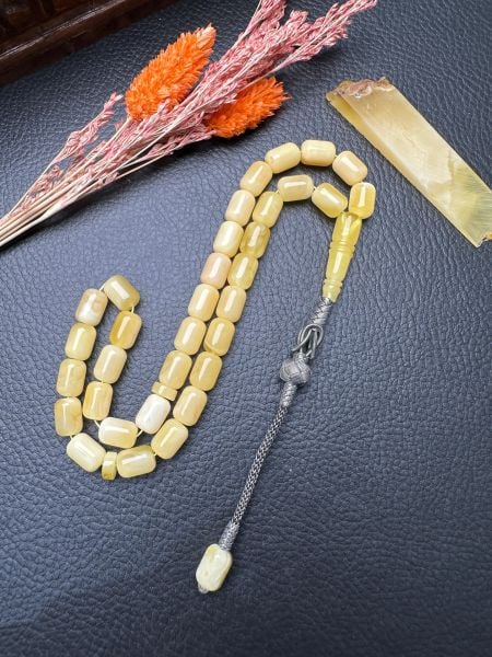 Rus Kaya Damla Kehribar Tesbih