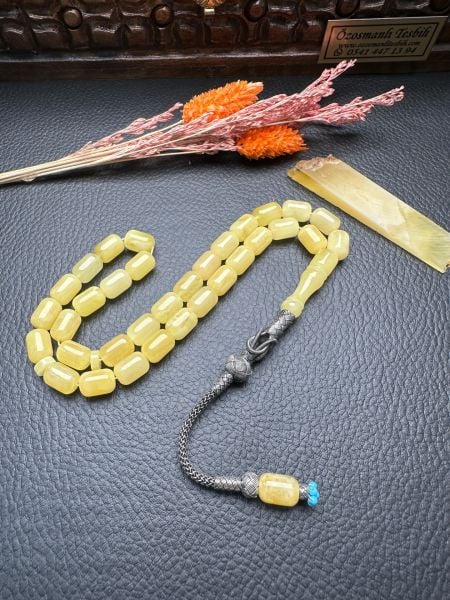 Rus Kaya Damla Kehribar Tesbih