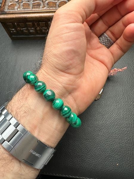 Malakit Doğal Taş Bileklik