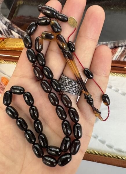 Ahmet Özbek Usta Eseri Badem Model Caretta Bağa Tesbih
