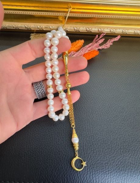 Küre Model Doğal İnci Tesbih
