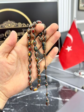 Kapsül Model Sade Kafur Ağacı Tesbih