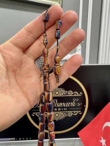 Kapsül Model Sade Kafur Ağacı Tesbih