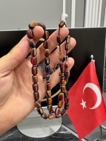 Kapsül Model Sade Kafur Ağacı Tesbih