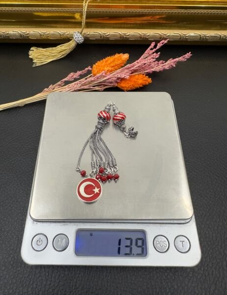 Milli Takım Taraftar Model Gümüş Püskül