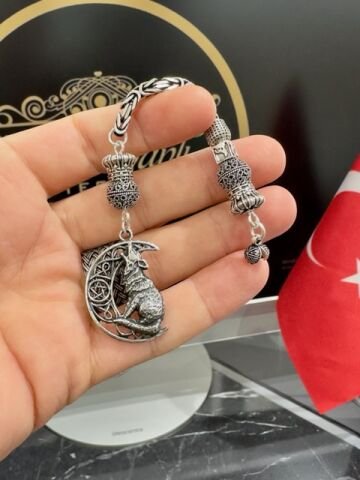 Bozkurt Model 925 Ayar Gümüş Püskül