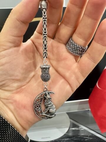 Bozkurt Model 925 Ayar Gümüş Püskül