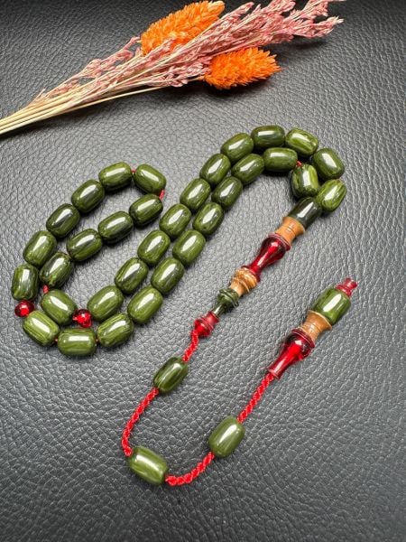 Kapsül Model Sıkma Kehribar Tesbih