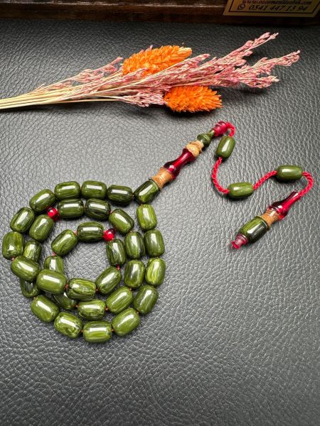 Kapsül Model Sıkma Kehribar Tesbih