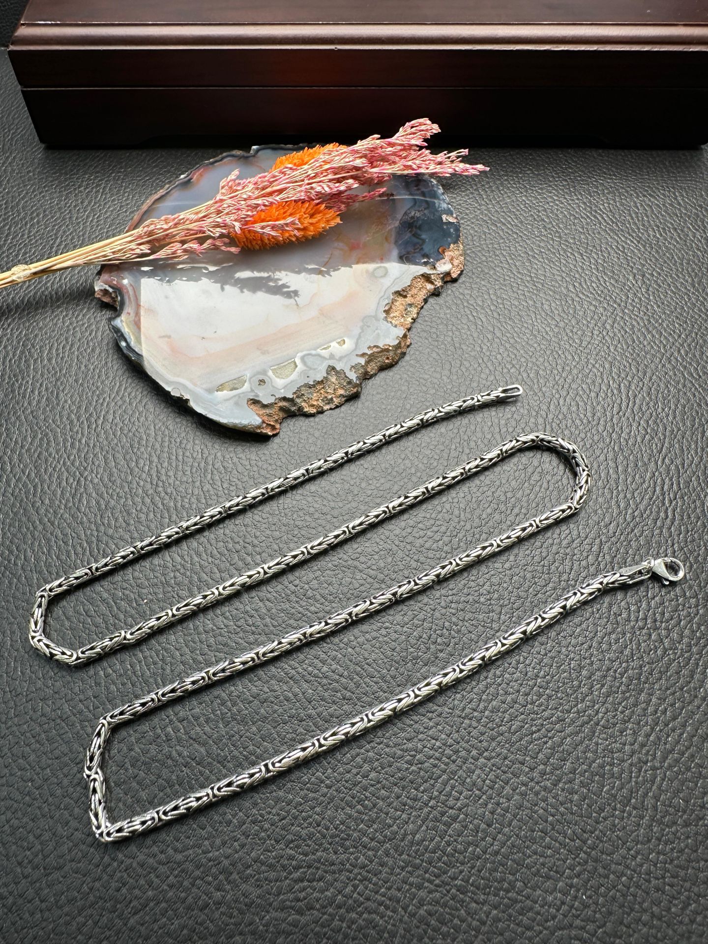 Kral Erkek Gümüş Kolye