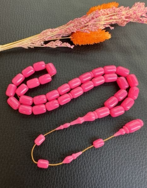 Kapsül Model Pembe Renk Katalin Tesbih