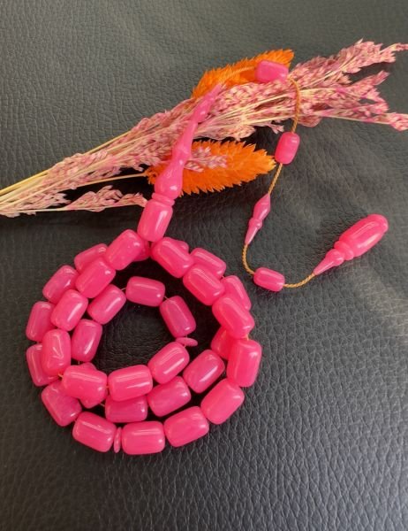 Kapsül Model Pembe Renk Katalin Tesbih