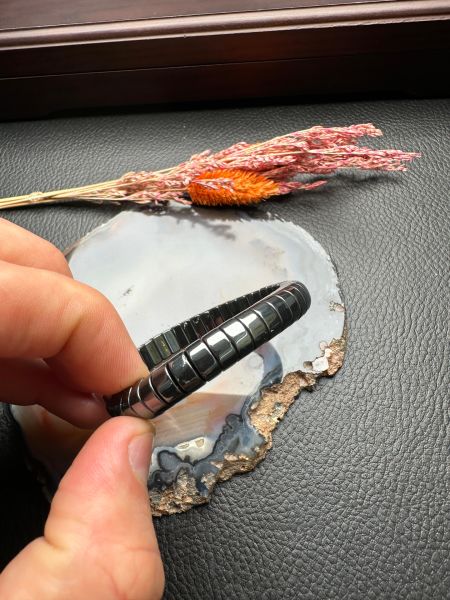 Hematit Doğal Taş Bileklik