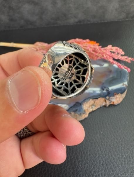 Zorbey Özel Seri Gümüş Erkek Yüzük