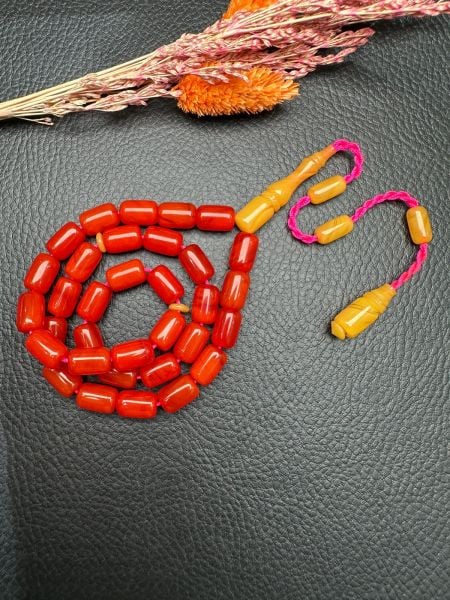 Kapsül Model Sıkma Kehribar Tesbih