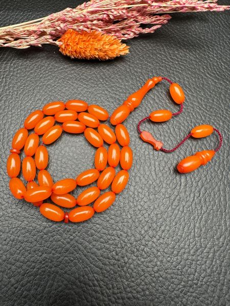 Kapsül Model Yeni Zar Kehribar Tesbih