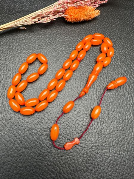 Kapsül Model Yeni Zar Kehribar Tesbih