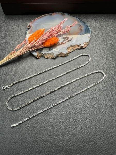 Kral Erkek Gümüş Kolye