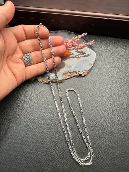 Kral Erkek Gümüş Kolye