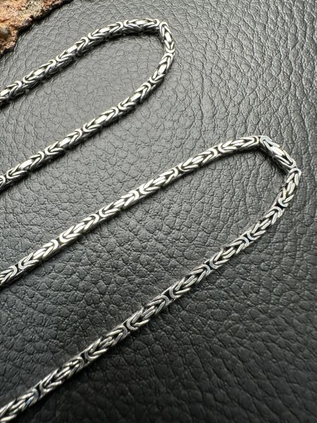 Kral Erkek Gümüş Kolye