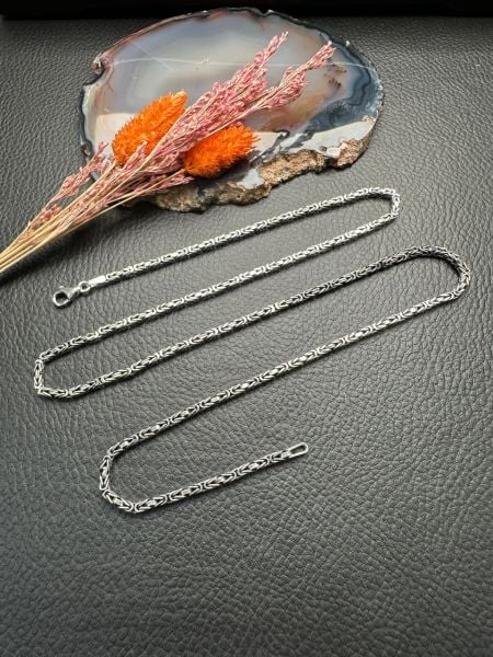 Kral Erkek Gümüş Kolye