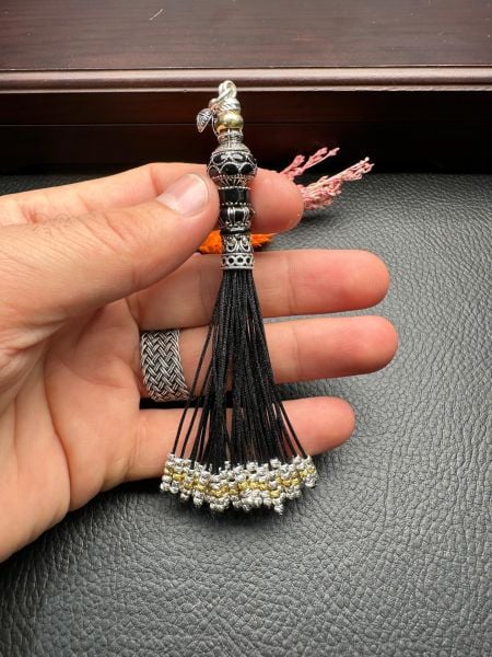 ﻿Özel Tasarım Siyah Renk Osmanlı Saray Püskül